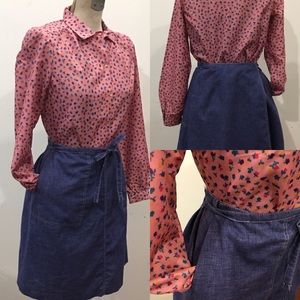 Vintage button down top.